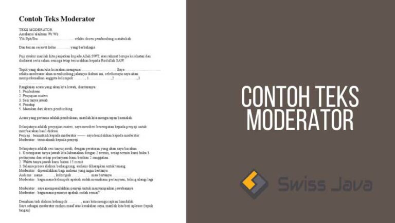 Teks Moderator : Contoh, 4 Tips Dan Informasi Terlengkap