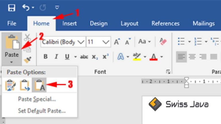 Cara Menyalin Dan Menempel Teks Tanpa Format Microsoft Word