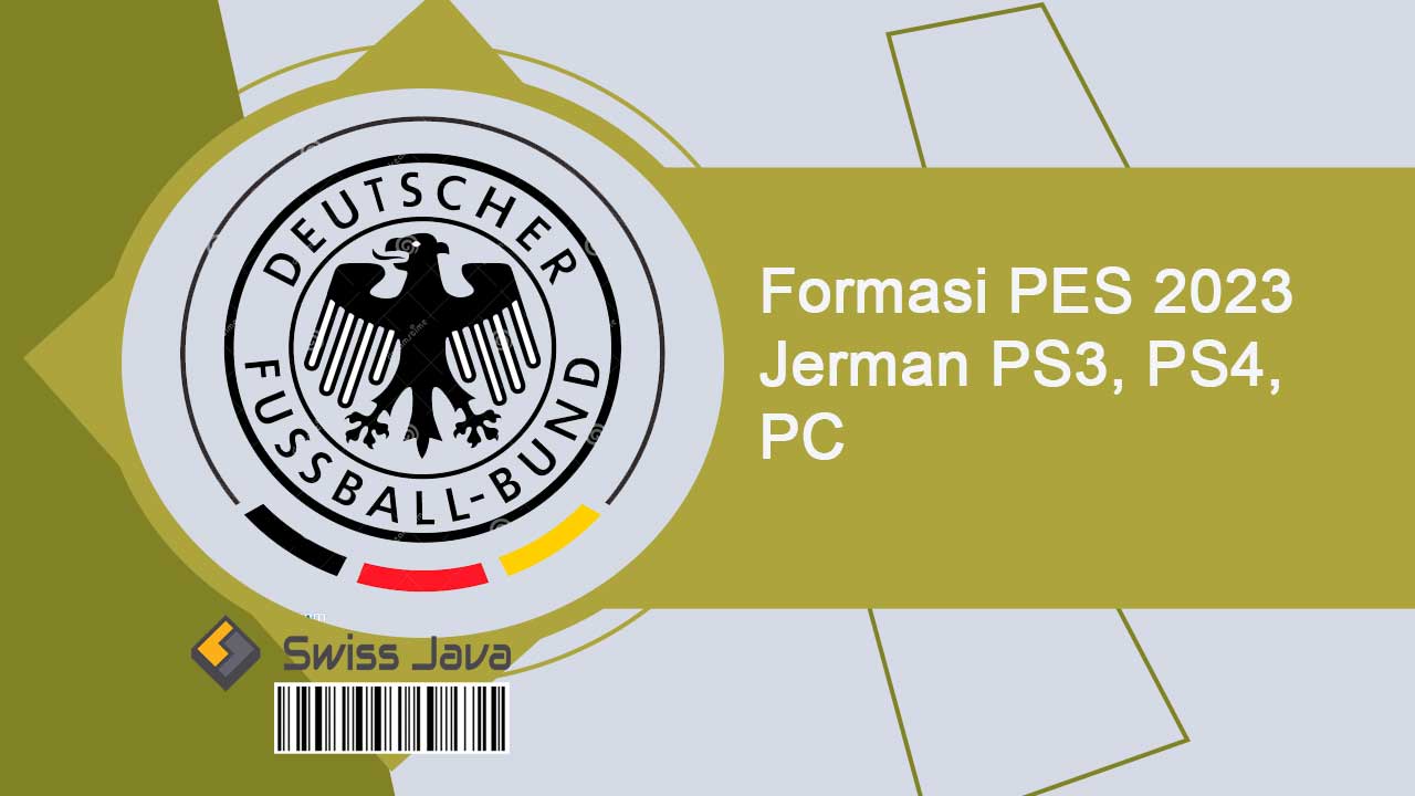 Formasi PES 2024 Jerman PS3, PS4, PC