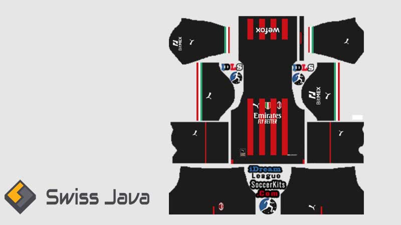 Kit DLS AC Milan Musim Terbaru 2022 2024