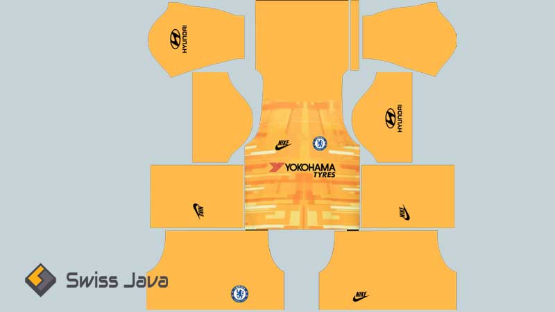 Kit DLS Chelsea Terbaru 2022/ 2024 + Logo