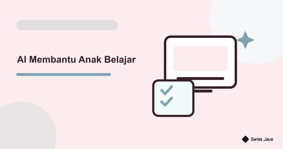 Cara Menggunakan AI untuk Membantu Anak Belajar dengan Benar 2 Ilustrasi vektor ai membantu anak belajar