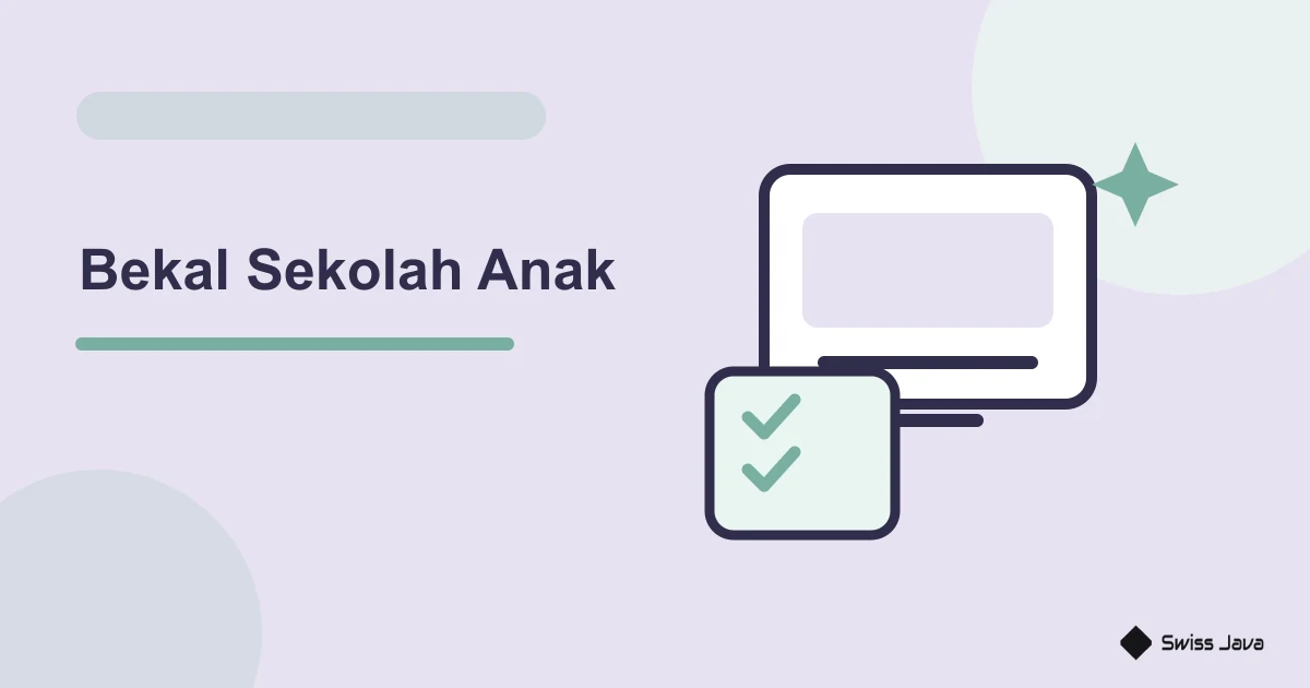 Cara Membuat Variasi Bekal Sekolah Anak dengan ChatGPT 1 Ilustrasi vektor bekal sekolah anak