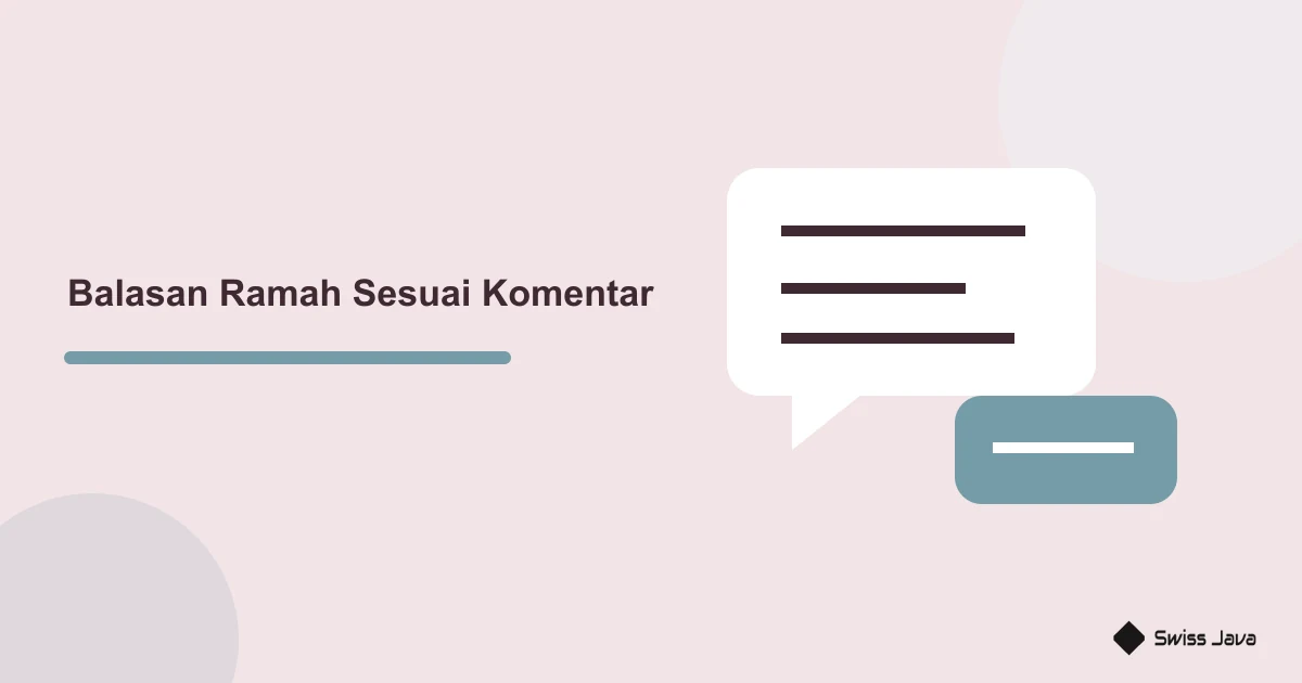 Ilustrasi percakapan untuk menyusun balasan komentar berdasarkan kebutuhan pembaca