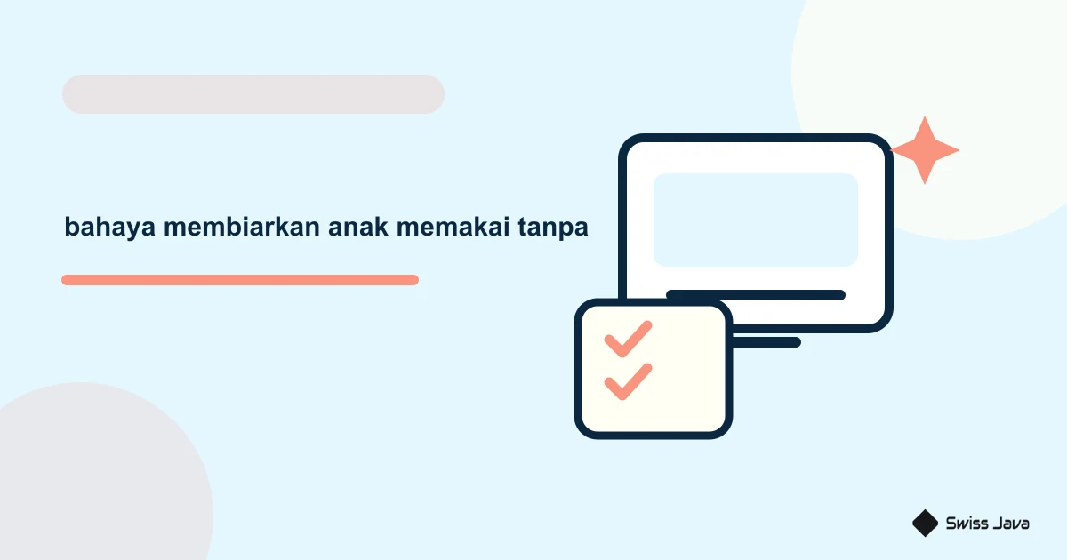 Bahaya Membiarkan Anak Memakai ChatGPT Tanpa Pendampingan Orang Tua 1 Ilustrasi vektor bahaya membiarkan anak memakai tanpa