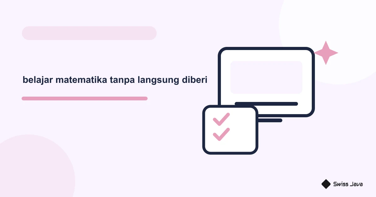 Cara Belajar Matematika Dengan ChatGPT Tanpa Langsung Diberi Jawaban 1 Ilustrasi vektor belajar matematika tanpa langsung diberi