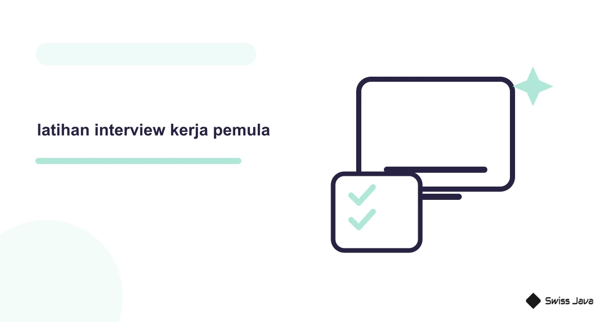 Cara Latihan Interview Kerja Dengan ChatGPT Untuk Pemula 5 Ilustrasi vektor latihan interview kerja pemula