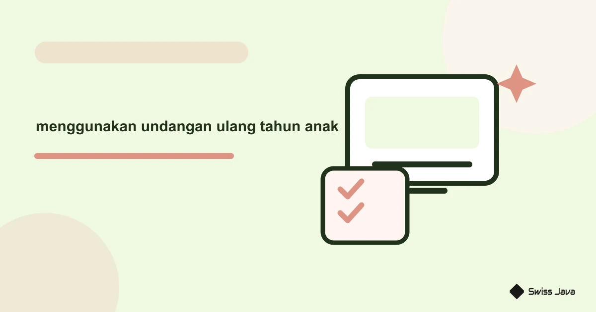 Cara Menggunakan AI Untuk Membuat Undangan Ulang Tahun Anak 4 Ilustrasi vektor menggunakan undangan ulang tahun anak