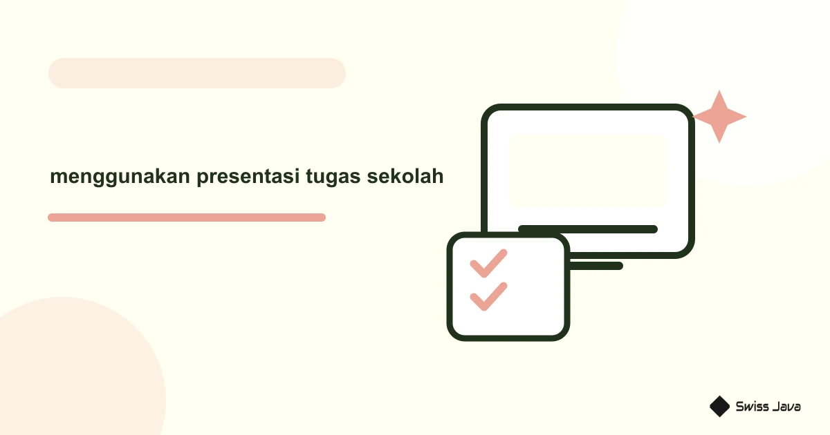 Cara Menggunakan ChatGPT Untuk Membuat Presentasi Tugas Sekolah 1 Ilustrasi vektor menggunakan presentasi tugas sekolah