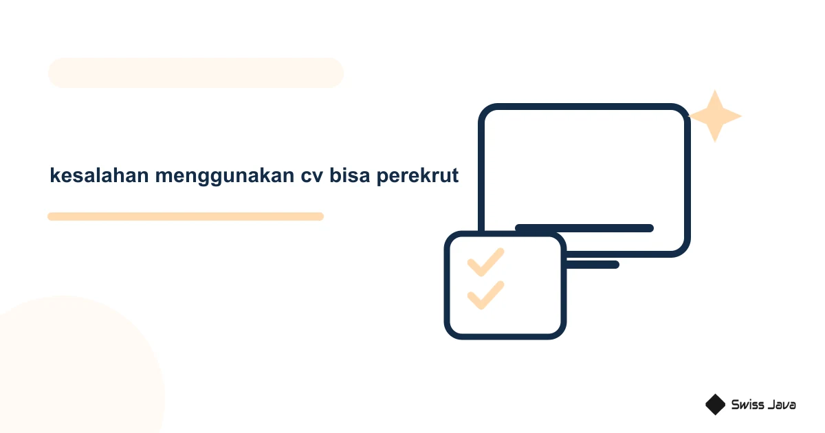 Kesalahan Menggunakan ChatGPT Untuk CV Yang Bisa Membuat Perekrut Curiga 4 Ilustrasi vektor kesalahan menggunakan cv bisa perekrut