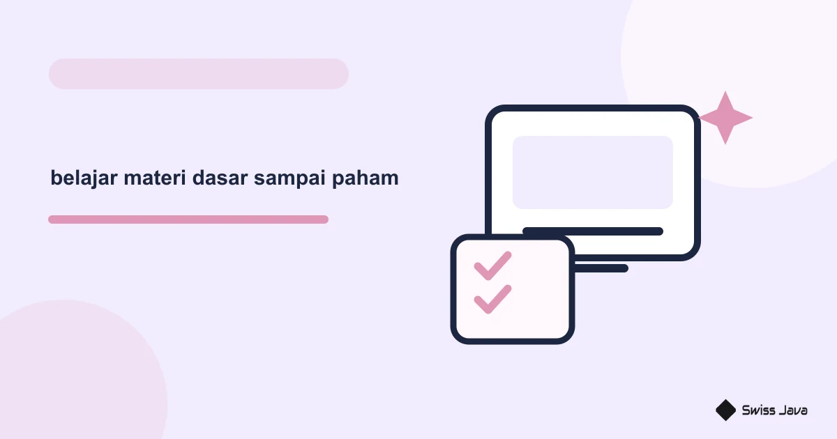 Prompt AI Untuk Belajar Materi Dari Dasar Sampai Paham 2 Ilustrasi vektor belajar materi dasar sampai paham