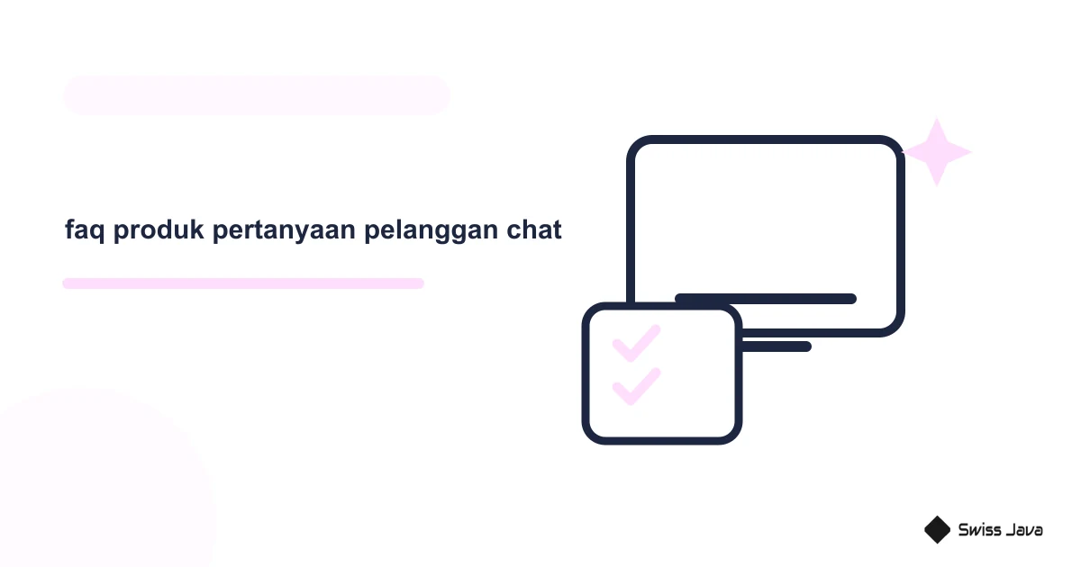 Ilustrasi vektor faq produk pertanyaan pelanggan chat