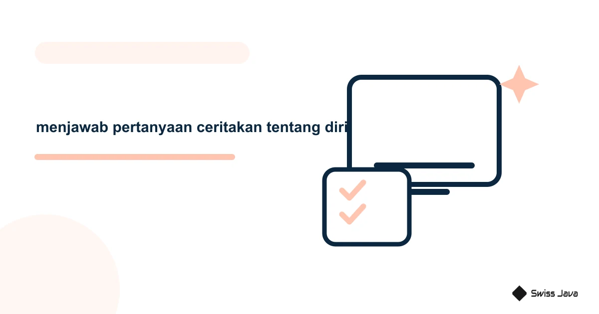 Prompt Menjawab Pertanyaan Ceritakan Tentang Diri Anda Saat Interview 4 Ilustrasi vektor menjawab pertanyaan ceritakan tentang diri