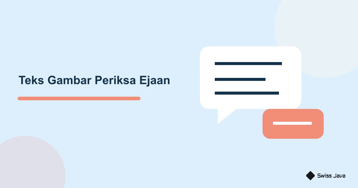 Kenapa Tulisan di Gambar AI Salah? Ini Cara Memperbaikinya 1 Ilustrasi naskah acuan dan kotak teks terpisah untuk memeriksa ejaan serta makna pada gambar generatif